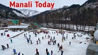 Manali today | Manali snowfall | manali snowfall today | solang valley today | solang valley manali