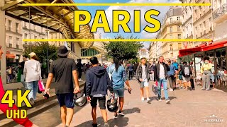 Paris walking tour 4K  | walking around in Paris streets 2021  4K | Paris 4K | A Walk In Paris