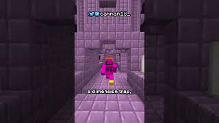 minecraft end dimension trap. (softlock)