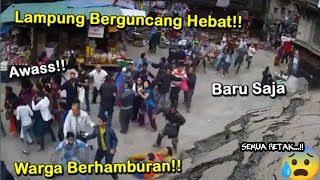 info bencana alam hari ini !!! Lampung retak hari ini, baru saja