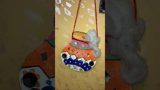 Janamasthami Matki Decoration Idea |Fabric Paint on pot drawing | Krishna Janamasthami Matki Design