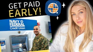 Get Paid Early with Navy Federal in 2025 💸 | Direct Deposit Guide 🏦