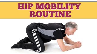 Hip Mobility Routine- 8 Daily Exercises to Move Better With Less Pain + Giveaway!