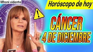 GANA LA LOTERÍA 💲 MHONI VIDENTE 🔮 horóscopo DIARIO – horoscopo de hoy CÁNCER 3  de DICIEMBRE 2022 ❤️