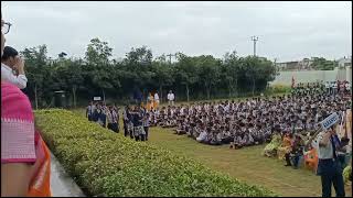 Dr.Besant 15th August Independence Day Celebrations: March Past By - Sai And Srinivas. VDF Present.