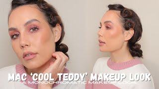 mac 'cool teddy' makeup look