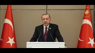 Cumhurbaşkanı Erdoğan, Güney Afrika’da iş adamlarına hitap etti