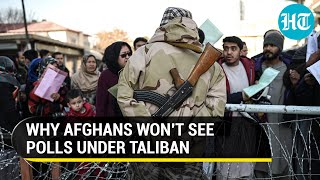 Watch: Taliban dissolve Afghanistan's poll panel, say 'no need for such panels to operate and exist'