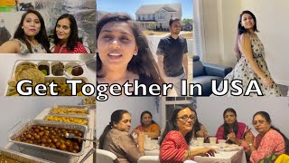 Get Together In USA || Gujarati party in USA || Gujarati menu for party || Dhara dholiya vlogs