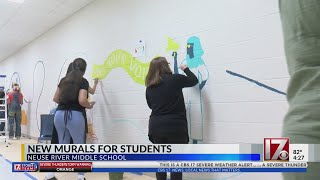 New murals for students in Wake County