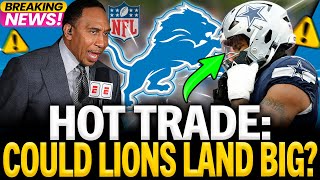 🏈🔥 BREAKING MINUTE! LIONS TARGET MAJOR TRADE WITH COWBOYS! DETROIT LIONS NEWS