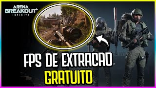 FPS DE EXTRAÇÃO GRATUITO PARA PC E CELULAR!! PRIMEIRA PARTIDA EM GRUPO