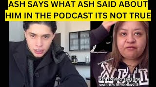 SANTOS TALKING ABOUT ASH TREVINO PODCAST SAYING ITS NOT TRUE