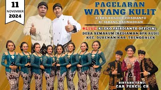 🔴 WAYANG KULIT KI EKO KONDHO PRISDIANTO | PERCIL CS | BPK RUDI - DS SEMARUM - DURENAN - TRENGGALEK