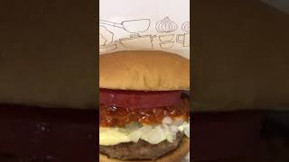 ショート動画　【モスバーガー】#shorts ＃ハンバーガー　＃モスバーガー　#定番　#お昼ごはん　＃暑い　＃出来たて　#humburger #Mos