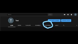 How to enable discussion tab on youtube (2021)