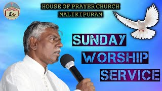 House of prayer church Malikipuram Sunday service