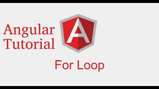Angular 9 tutorial #9 For loop | *ngFor