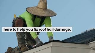 Hail Damage Roof | Ocean West Palm Beach Roofing Company