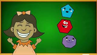 Pentagon, Hexagon, Octagon Geometry Song | EduTunes With Miss Jenny