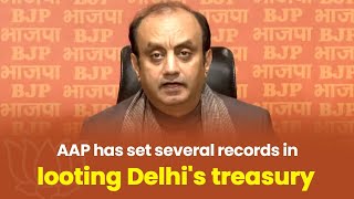 AAP has set several records in looting Delhi's treasury | Dr. Sudhanshu Trivedi