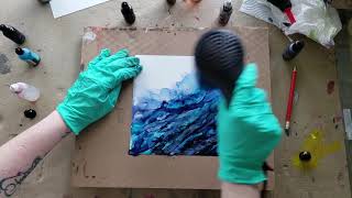 Abstract ALCOHOL ink Tutorial