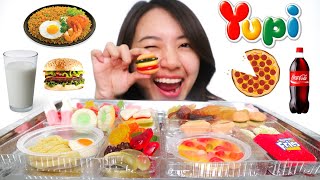 MUKBANG YUPI || PIZZA, BURGER, INDOMIE, COCACOLA, SUSU DLL