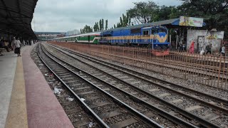 Nilsagor Express skipping Dhaka Bimanbandar Railway Station | Train's of BD