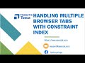 Tosca Tutorial | Lesson 106 - Handle multiple browser tabs | Configuration Parameter | Obstacles |