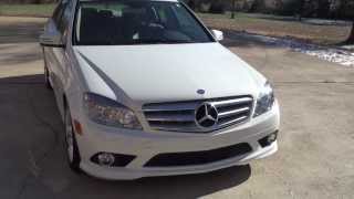 HD VIDEO 2010 MERCEDES C300 4MATIC  AWD USED FOR SALE SEE WWW SUNSETMILAN COM