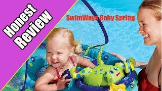 Honest Review Of SwimWays Baby Spring Float Activity Center with Canopy BlueGreen- Buy or NOT?