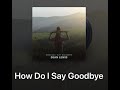 “How Do I Say Goodbye” (Cover)