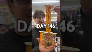 Day 146 of ONLY Eating Food From a Korean Convenience Store!