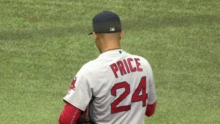 BOS@TB: Price strikes out Beckham for his 10th K