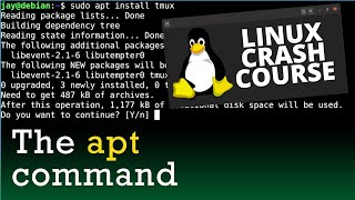 Linux Crash Course - The apt Command