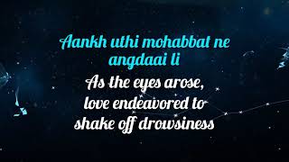 Lut Gaye (Lyrics) English Translation | Aankh Uthi Mohabbat Ne | Jubin Nautiyal FT. Emraan Hashmi |