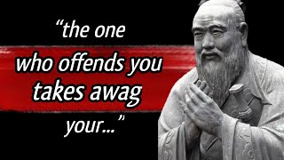 Confucius's  Quotes on explain which are better known in youth to Not to regret in old Age