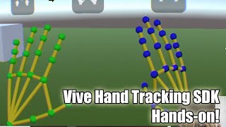 Hands-on Vive Focus Plus Hand Tracking SDK