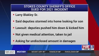 Man files lawsuit against Stokes County Sheriff's Office after alleged beating