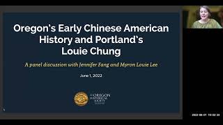 Oregon’s Early Chinese American History and Portland’s Louie Chung