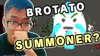 I played as a SUMMONER in Brotato Abyssal Terrors MODDED!