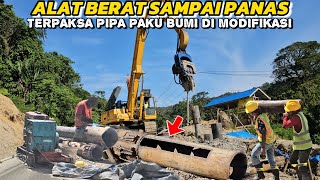 It Takes 6 Hours to Drive 1 Pile of Earth Nails in Batu Jomba