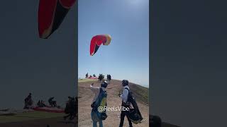 World second highest paragliding site📍Bir himachal pradesh #iphone #india #trip #tourism #thrill