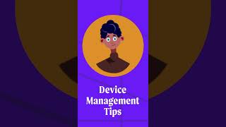 Tips to manage your child's device at home - Limit screen time