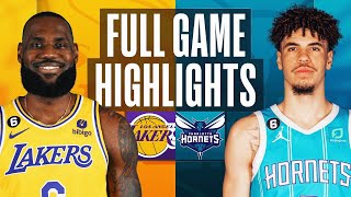 LAKERS at HORNETS | FULL GAME HIGHLIGHTS | January 2, 2023
