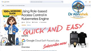Using Role-based Access Control in Kubernetes Engine | JAN 2026 | #GSP493 QUICK #qwiklabsarcade2026