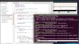 pthreads #2: Creating multiple threads