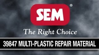 SEM Products, Inc. - 39847 Multi-Plastic Repair Material