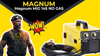 Spawarka Magnum MIG 145 NO GAS - migomat bez gazu, spawarka bezgazowa, drut samoosłonowy