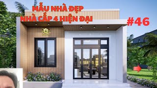 #46 NHÀ CẤP 4 HIỆN ĐẠI 2024  -  NHỮNG MẪU NHÀ ĐẸP (VŨ K7 BIEN LAN  )